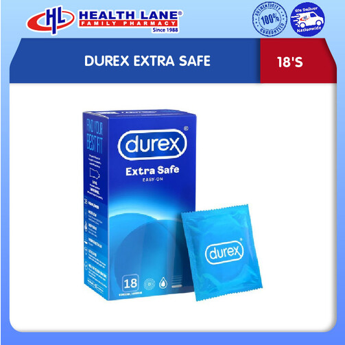 DUREX EXTRA SAFE (18'S)